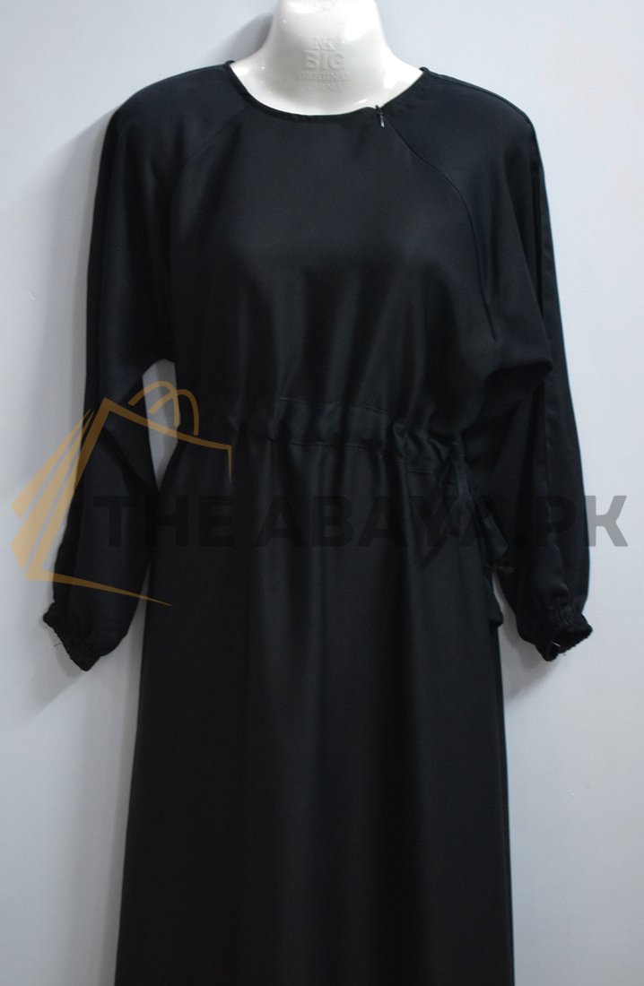 Casual Black Abaya