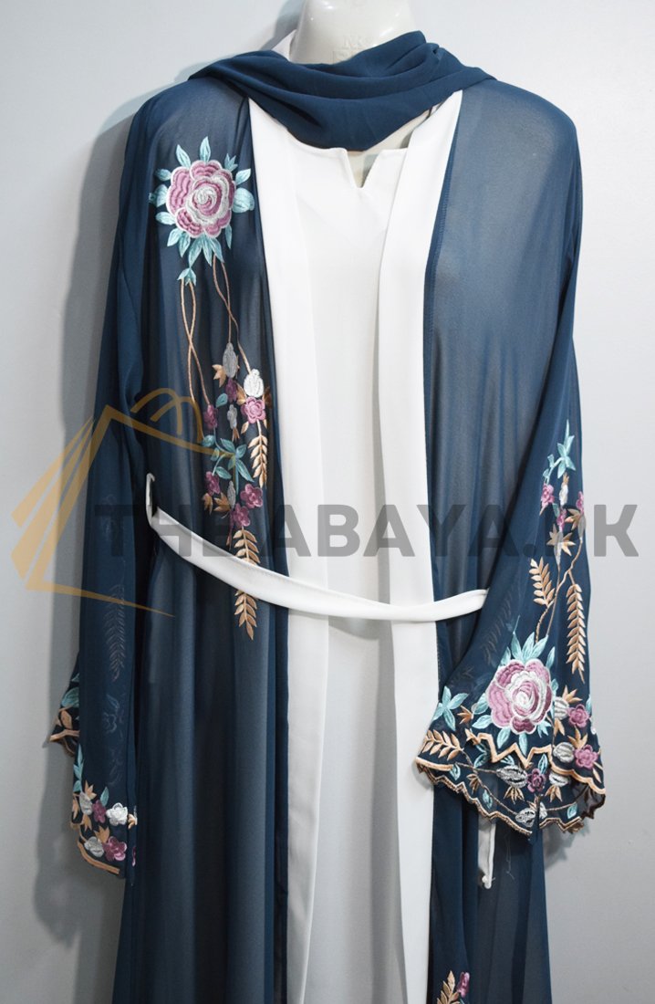 Inner Separate Embroidery Abaya