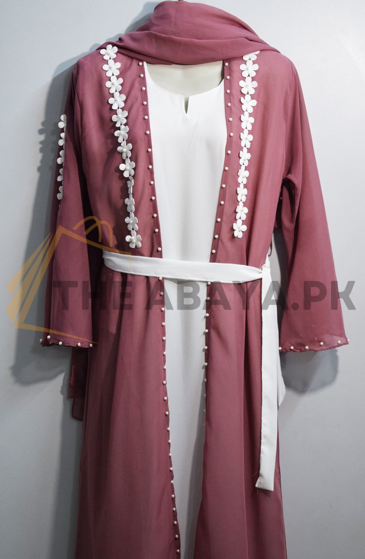 Inner Separate Flower Abaya