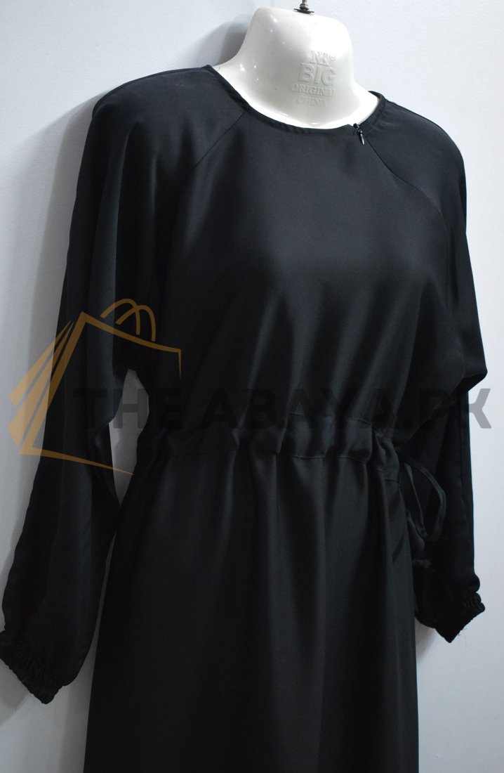 Casual Black Abaya