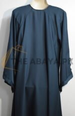 Side Zipper Button Abaya
