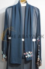 Inner Separate Embroidery Abaya